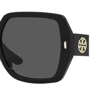 Tory Burch TY9010 501/11 Black Oversized Sunglasses 58-17 Tory Burch | Accessories | Tory Burch Black Oversized Square  main image 2